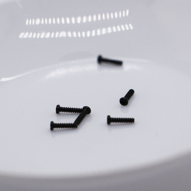 Mikro śruby niklowane, cynkowane, czarnooksydowe, precyzyjne śruby samodzielne do zastosowań przemysłowych