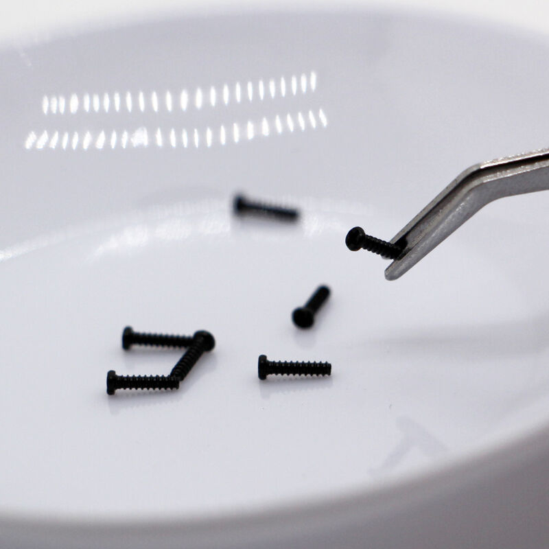 Mikro śruby niklowane, cynkowane, czarnooksydowe, precyzyjne śruby samodzielne do zastosowań przemysłowych