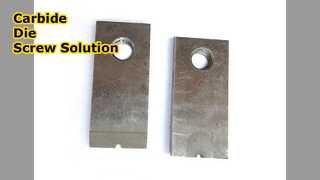 Forma śrubowa z węglika YG15 Niestandardowa stalowa obudowa